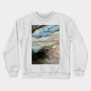 Abstract Landscape Crewneck Sweatshirt